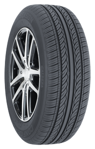 Left Angle view of Confidence C3 Tire